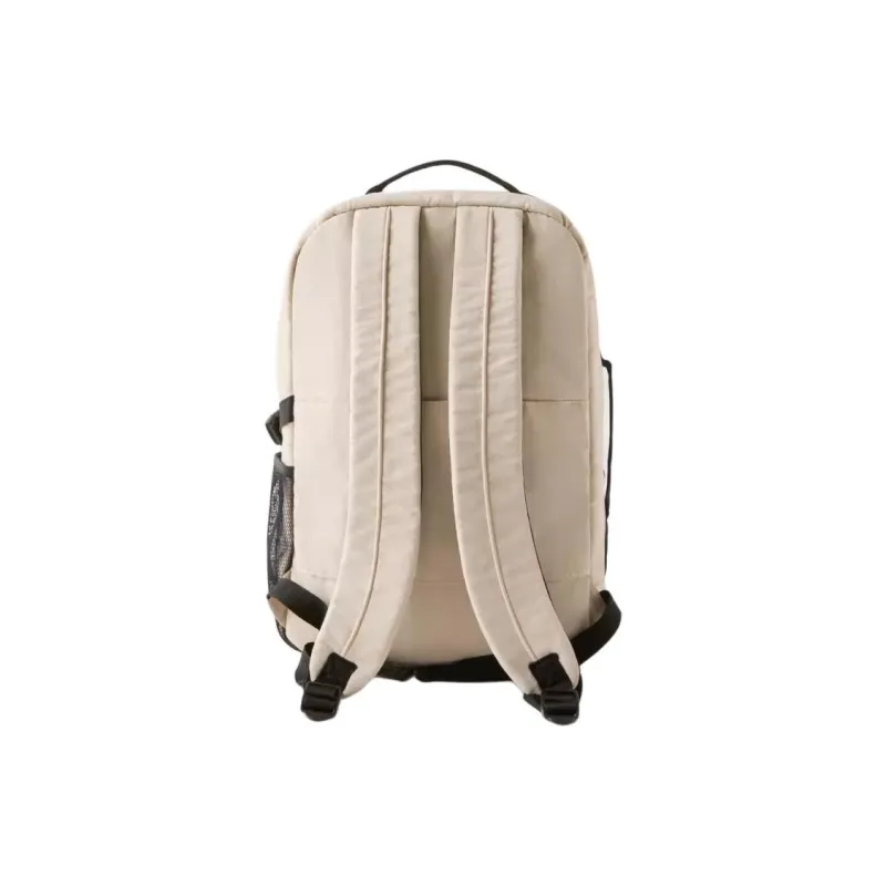 ZARA Polyamide Backpack Regular Women's Light Beige Yellow-3