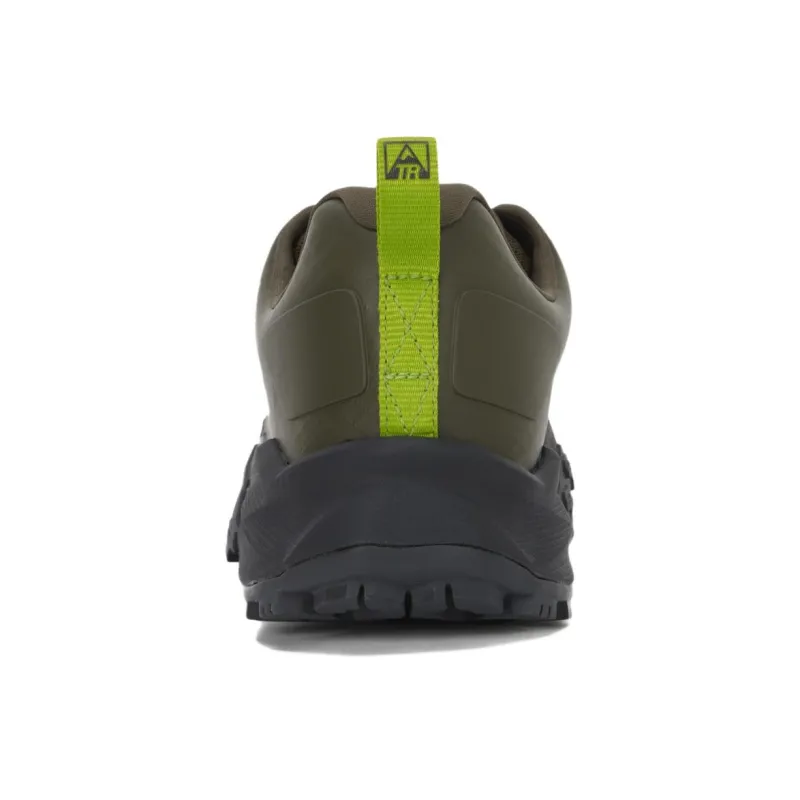THE NORTH FACE Anti Slip Wear Resistant Low Top Trail Running Shoes Men's Green Black-3