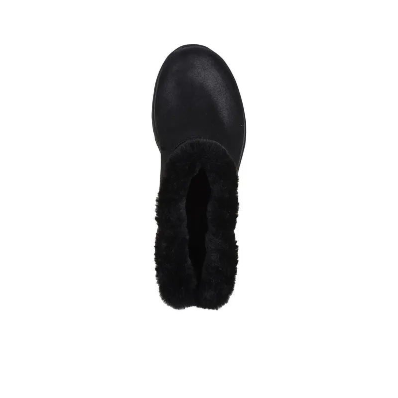 Skechers ON THE GO Warm Slip Resistant Ankle Length Snow Boots Women's Black-3