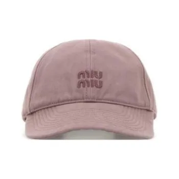 MIU MIU Logo Embroidered Baseball Cap