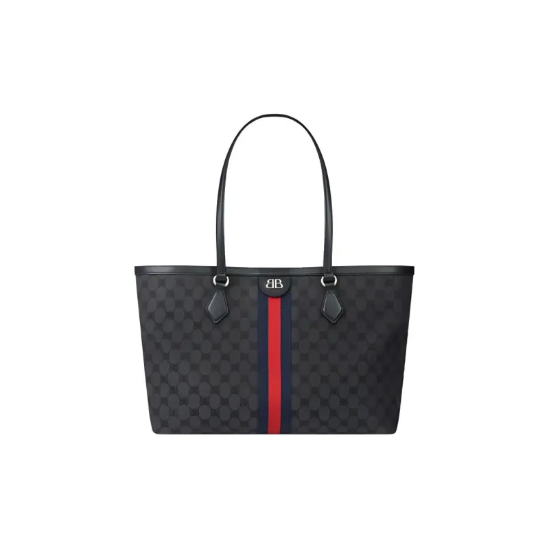 Gucci X Balenciaga The Hacker Project Medium Tote Bag Black-0