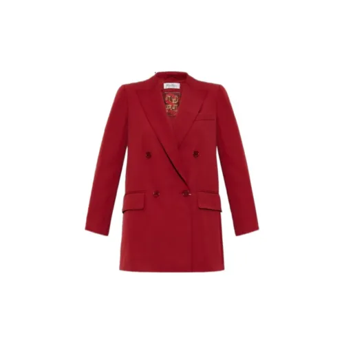 MaxMara Business Suits Women's Red