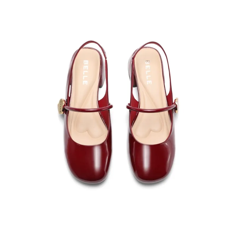 BELLE Casual Single Shoes 3cm Women's-2