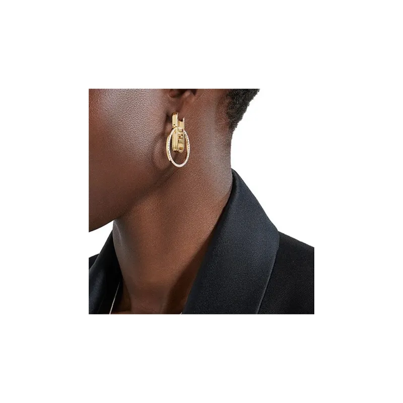 FENDI Earrings Women's Gold-4