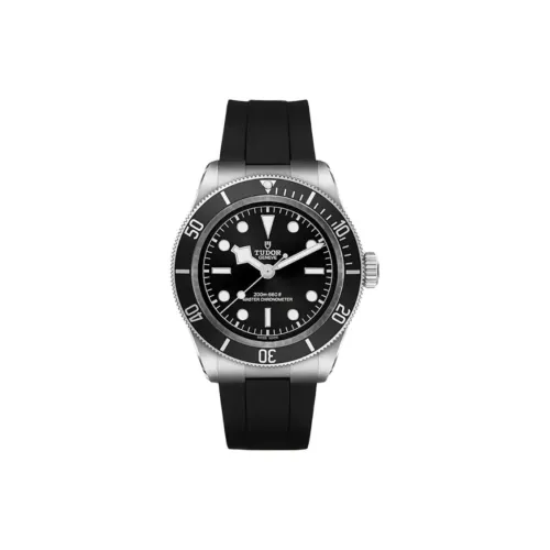 TUDOR Collection Automatic Mechanical Movement Men's Watches Watch 41mm Black Dial Stainless Steel Case Rubber Strap