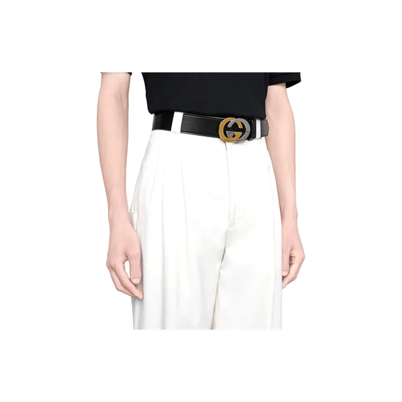 GUCCI Multitonal Interlocking G Belt-7