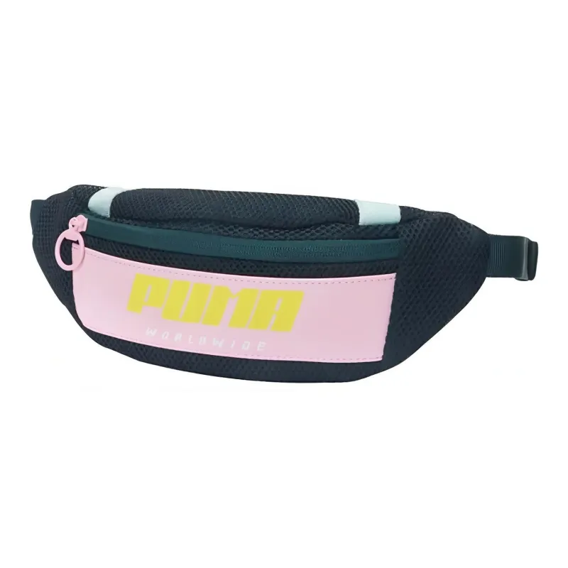 PUMA Fabric Artificial Leather Fanny Pack Regular Women's Pine Wood Green-1