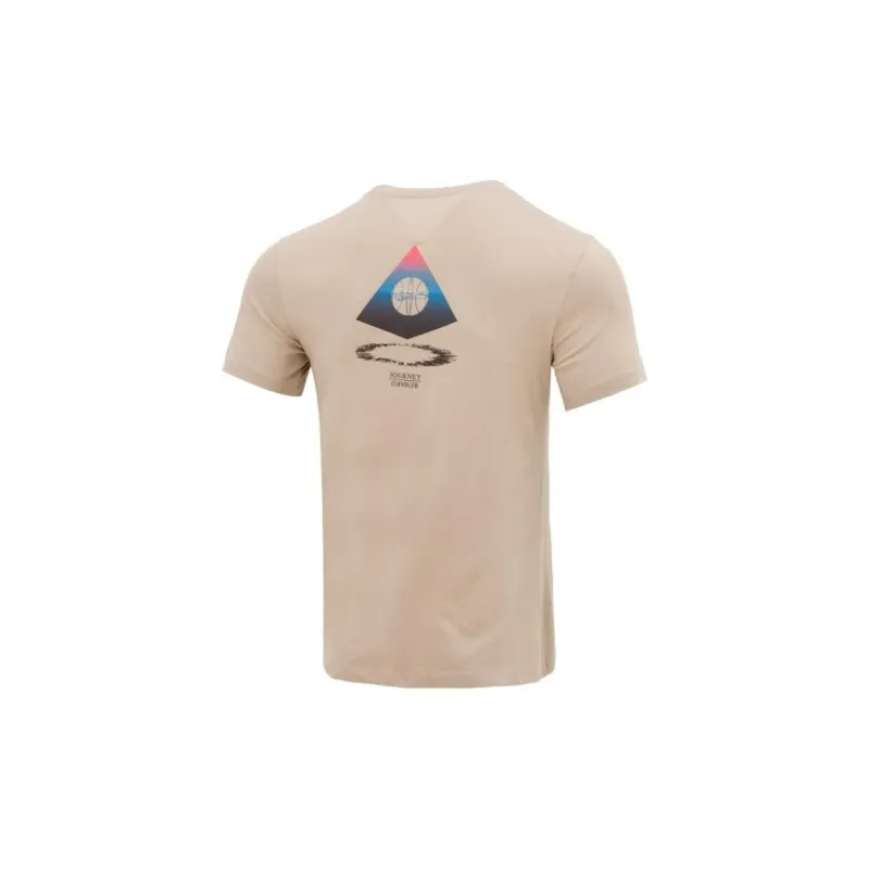 Nike T Shirts Men Khaki-1