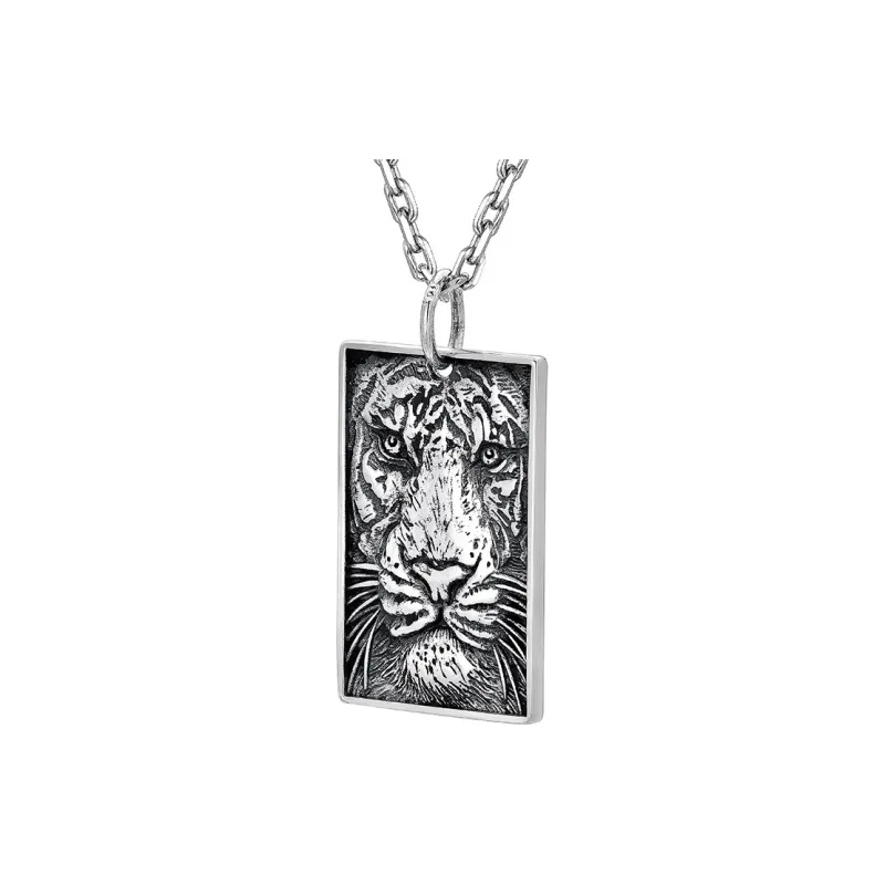 MYSH 925 Sterling Silver Necklaces Men's-2