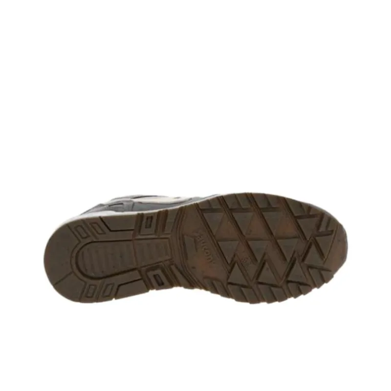 Saucony Shadow 5000 Anti Slip Wear Resistant Low Top Casual Shoes Unisex Gray Blue-4