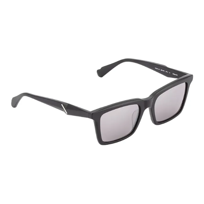 Yohji Yamamoto Plate Frame Rectangular Sunglasses Unisex Black-0