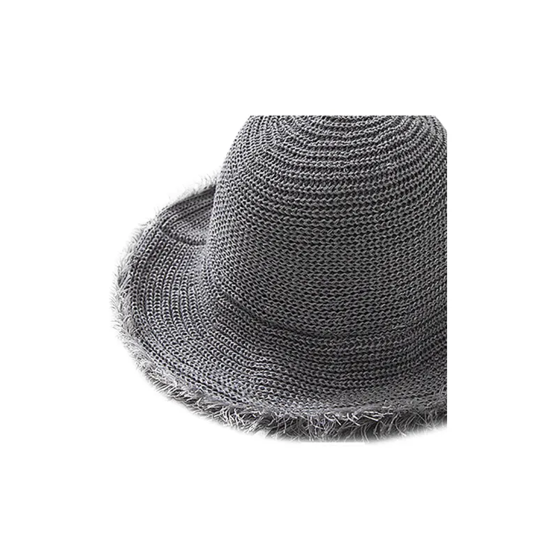Lanza Straw Woven Hat Spring And Fall Floral Edgy Sun Protection Hat Unisex-1