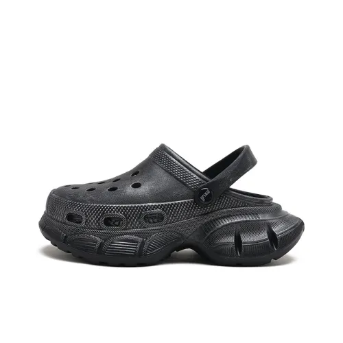 EXULL Q Clogs Women's Rubbed Black