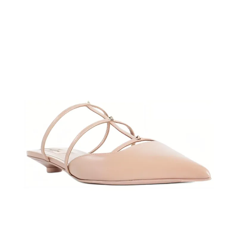 Valentino Garavani Rockstud Wispy Pointed Toe Mules Women's-2