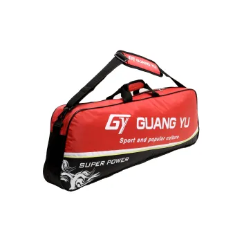 Jia Yu x GY Badminton Racket Bags 3 Pack Fashionable Sporty Style Multipurpose Strap Unisex Side Storage Pocket