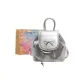 Silver+Shopping Bag
