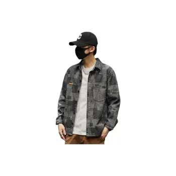 Tonlion Denim Jackets Men