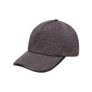FENDI Ff Jacquard Curved Peak Baseball Cap