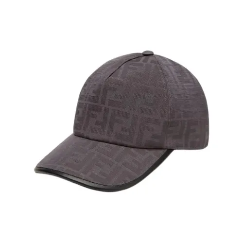 FENDI Ff Jacquard Curved Peak Baseball Cap