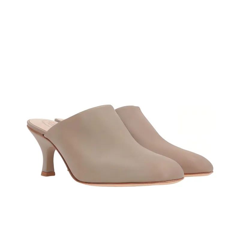 TOD'S Mid Heel Slip On Mules Women's-3