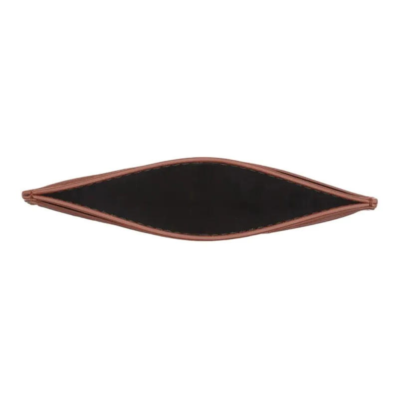 FERRAGAMO Calfskin Card Holder Men's Palm Color & Black-2