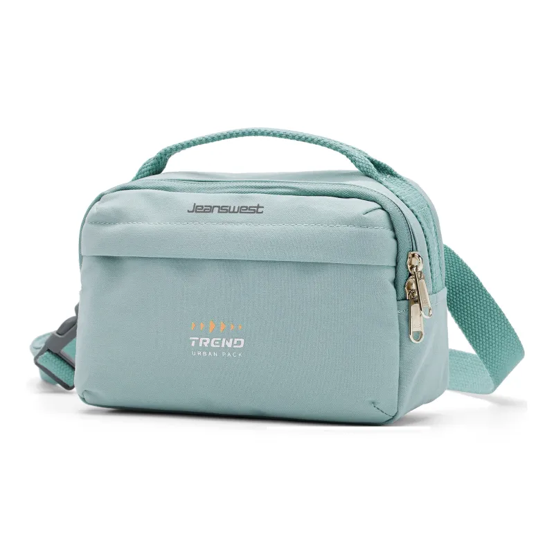 JEANSWEST Fabric Crossbody Bag Fanny Pack Shoulder Bag Messenger Bag Regular Unisex Multicolor-6