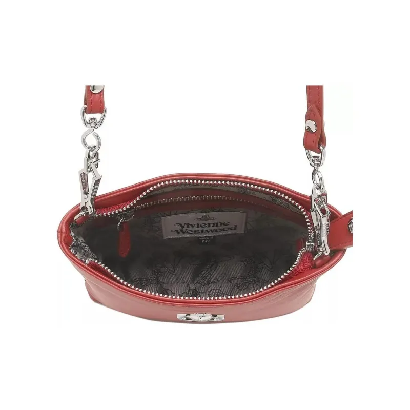 Vivienne Westwood Lambskin Shoulder Bag, Crossbody Bag Men's-5