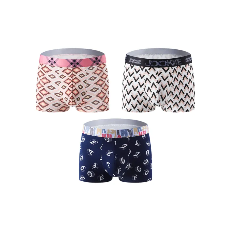 RED DRAGONFLY Cotton Panties Men's 3 Pack Gift Box Set-10
