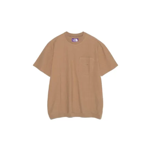 THE NORTH FACE PURPLE LABEL T-Shirts Unisex Tan