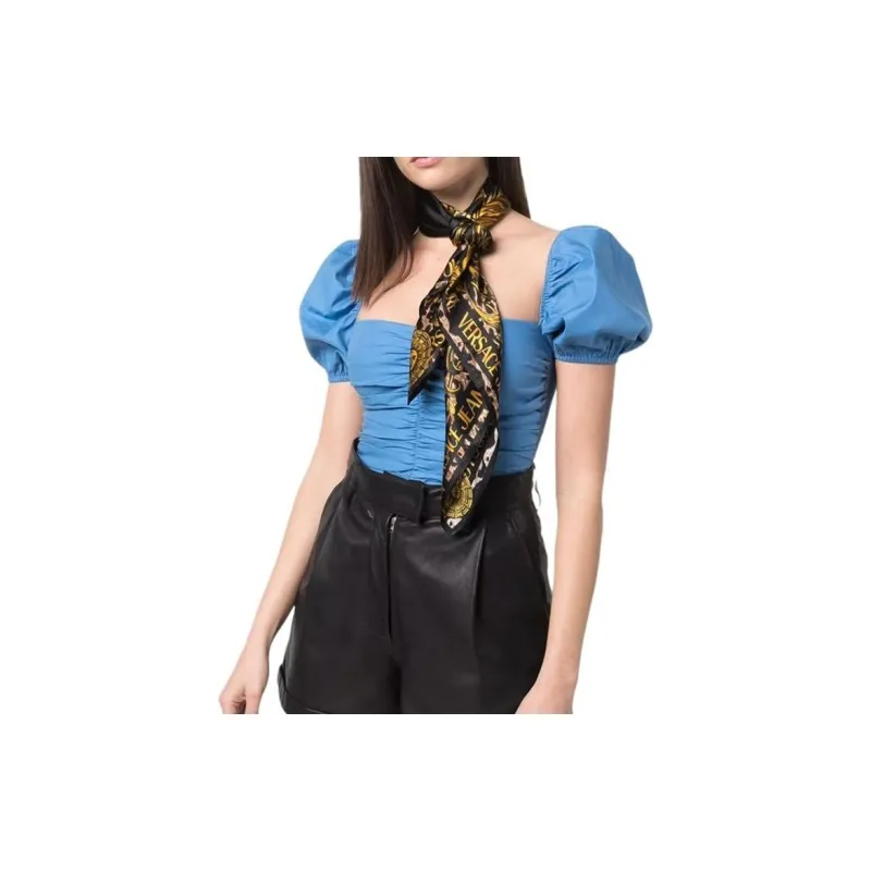 VERSACE JEANS COUTURE Silk Scarf Women's Multicolor-2