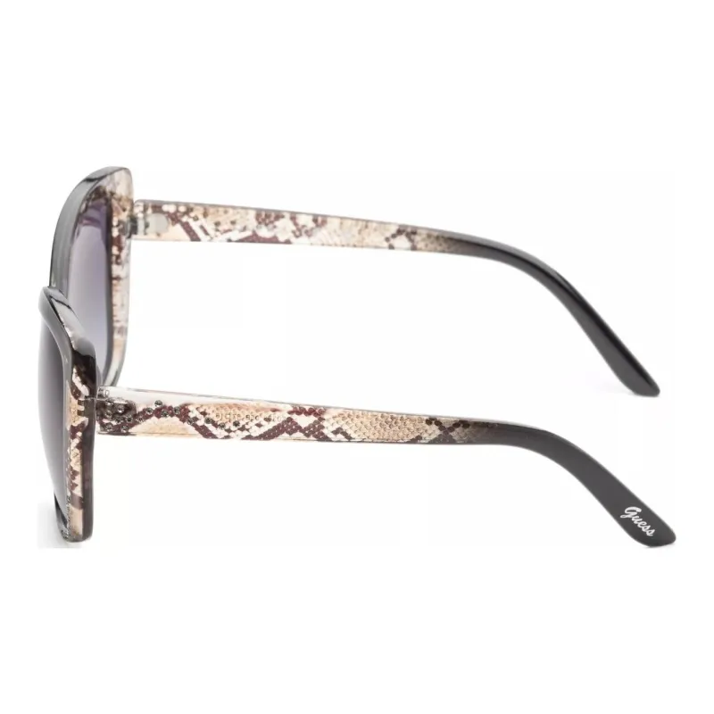 GUESS Plastic Butterfly Sunglasses Women's Black-1