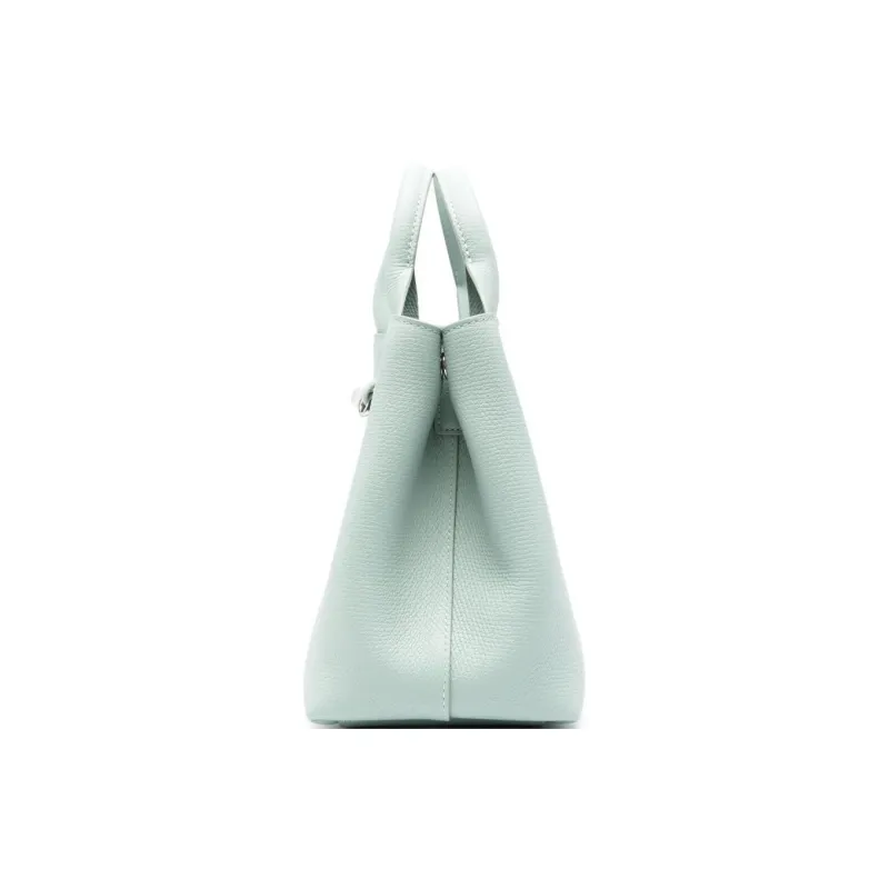 LONGCHAMP Small Le Roseau Leather Tote Bag-1