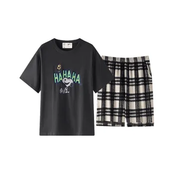 Beiyan Pajama Set Men's Dark Gray