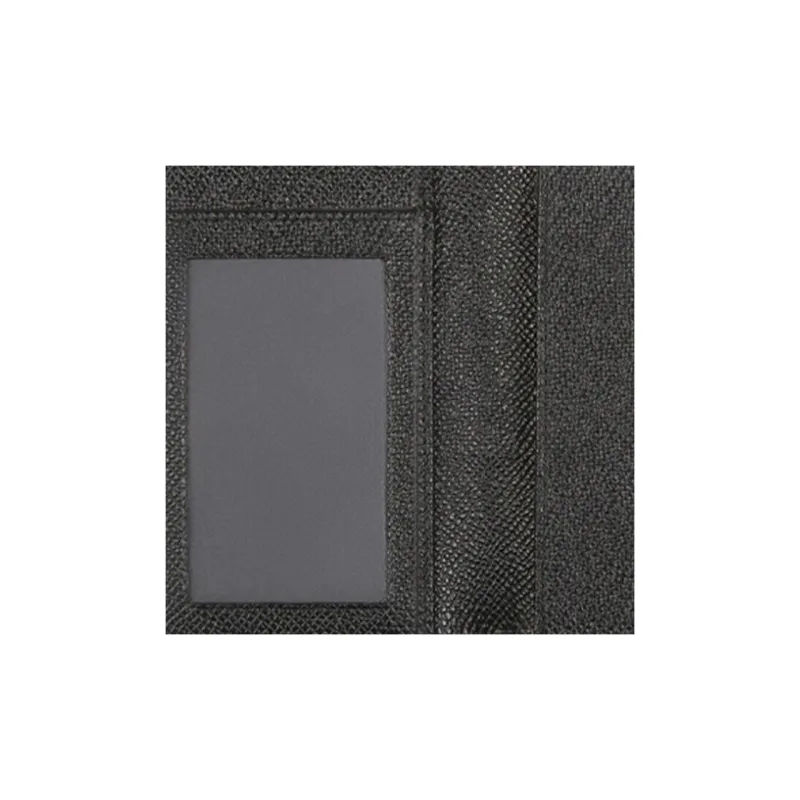 BALLY Cow Leather Wallet Card Holder Men's Black-5