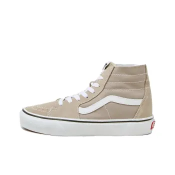 Vans SK8 HI Anti Slip Wear Resistant High Top Skateboard Shoes Unisex Umber