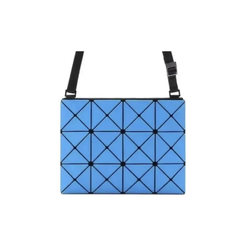 ISSEY MIYAKE PVC Shoulder Bag, Crossbody Bag Unisex Matte Blue-0