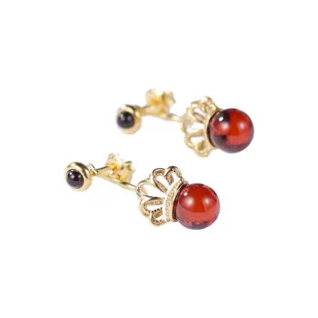 S&A Fine Jade Earrings Women's