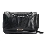 URBAN REVIVO Artificial Leather Crossbody Bag Medium Size Men's Black