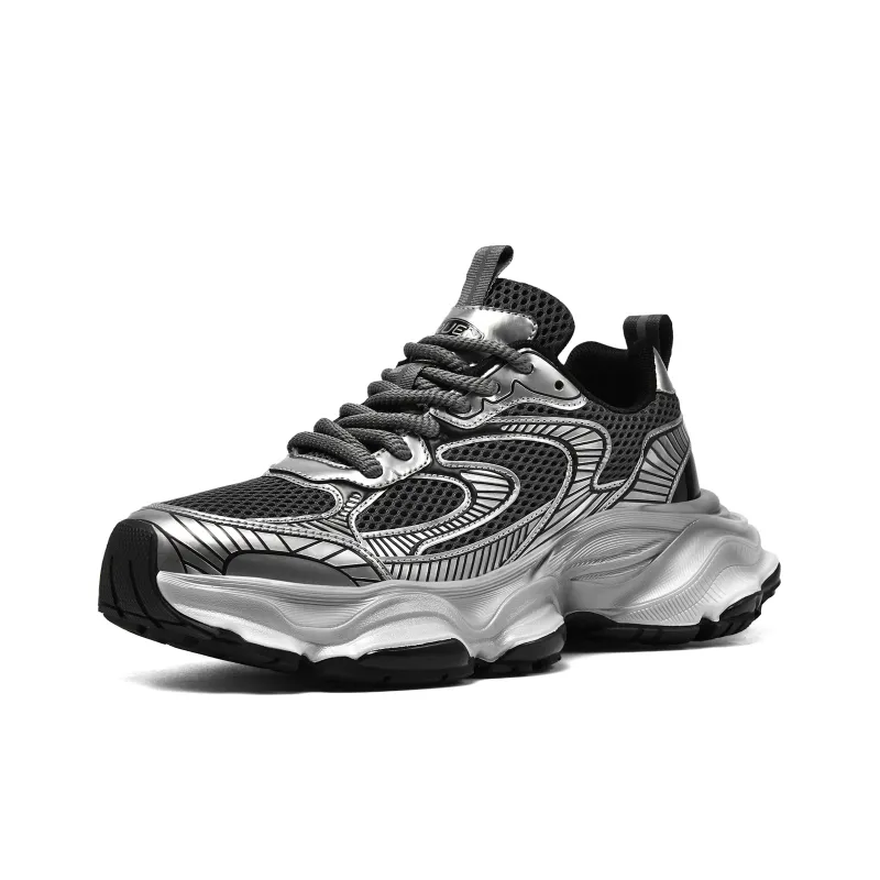 TRUEN Techwear Collection Low Top Chunky Sneakers Unisex-1