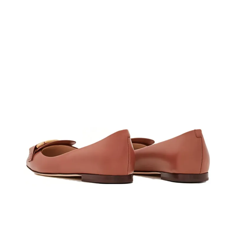 TOD'S Logo Engraved Slip-On Ballerines Women's-3