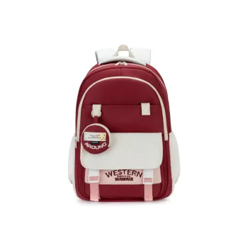 ZUOBAILI Nylon Zip Closure With Large Capacity Unisex Multicolor