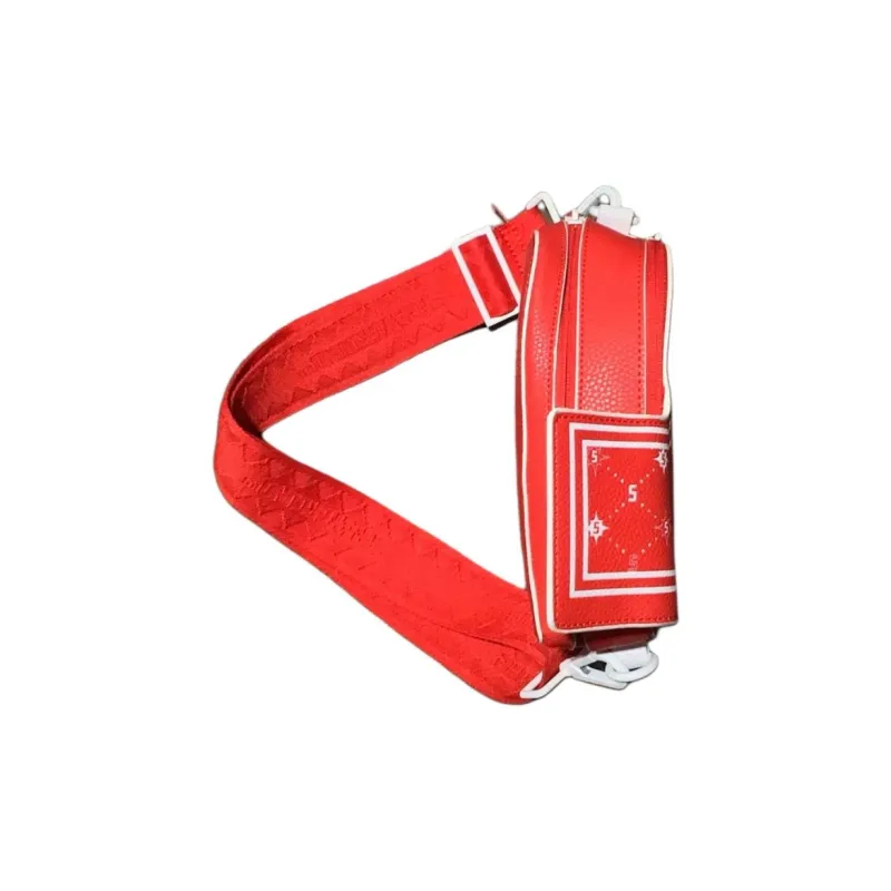 SPRAYGROUND Polyester Casual Bag, Shoulder Bag, Crossbody Bag, Sling Bag Regular Unisex Red-2