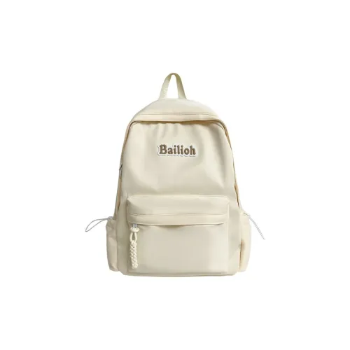 NX DOUGHNUT Composite Cloth Backpack Regular Women's Ecru/Black/Green/Pink/Blue
