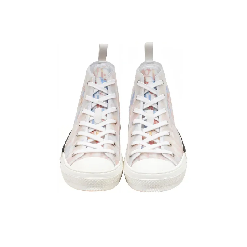 DIOR B23 High Top Multicolor Oblique-2