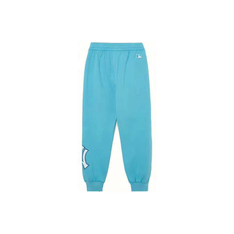 MLB Knitted Sweatpants Unisex Teal-1