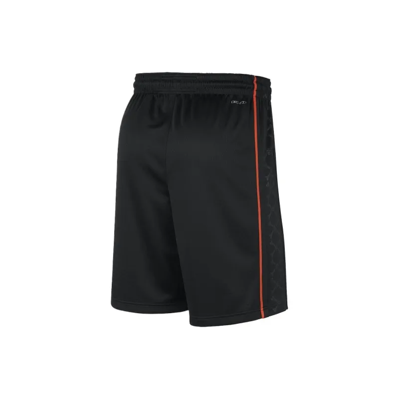 Nike Detroit Pistons City Swingman Casual Shorts Unisex Black-1