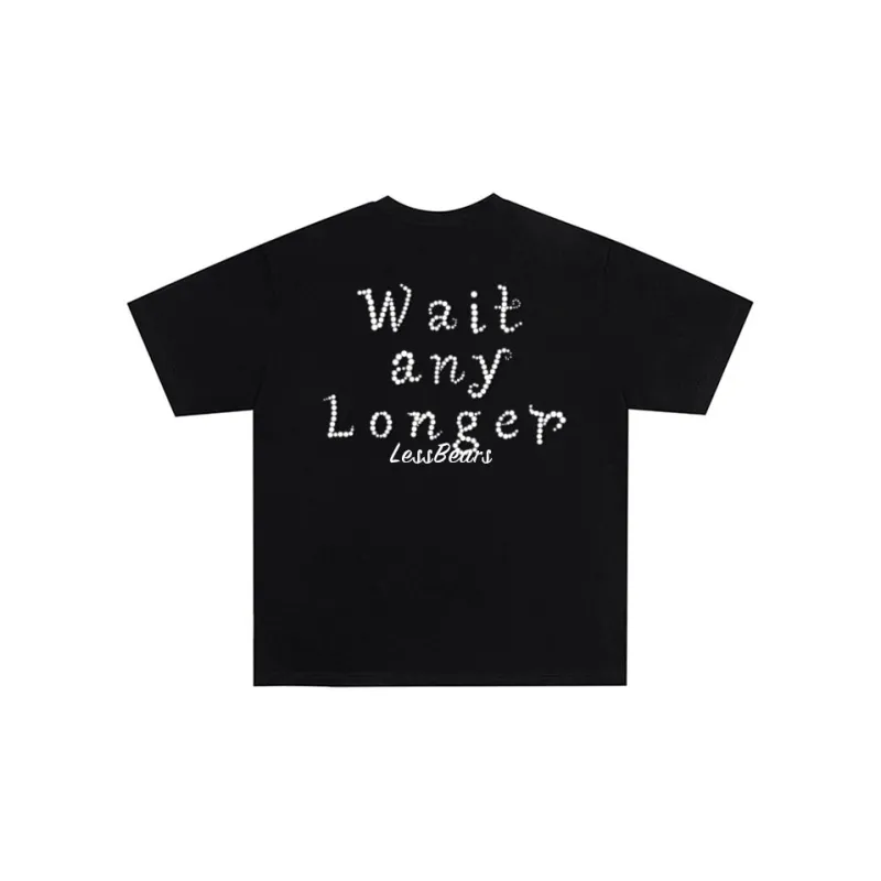 LESS BEARS T-Shirt Unisex Black-1