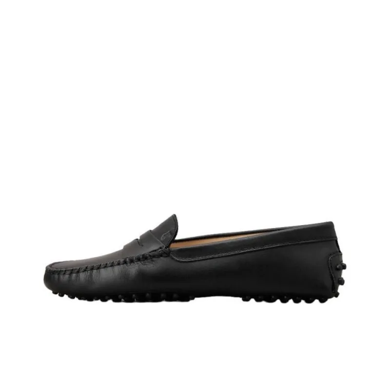 TOD'S Leather Gommino Driving Shoes-0