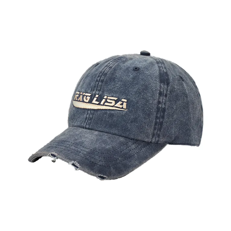 FILES Cotton Baseball Caps Unisex-3