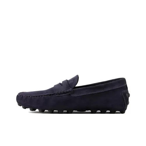 TOD'S Gommino Loafers Men Navy Blue